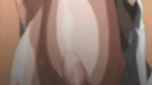 1girls, animated, anime screenshot, bounce, bouncing breasts, breasts, crying, crying with eyes open, elbow gloves, feet out of frame, female, gigantic breasts, huge breasts, igawa sakura, kunoichi, large breasts, lowres, male, murakami teruaki, ninja, nipples, orange hair, sagging breasts, screencap, sex, short hair, stomach bulge, taimanin (series), taimanin asagi, tears, thighhighs