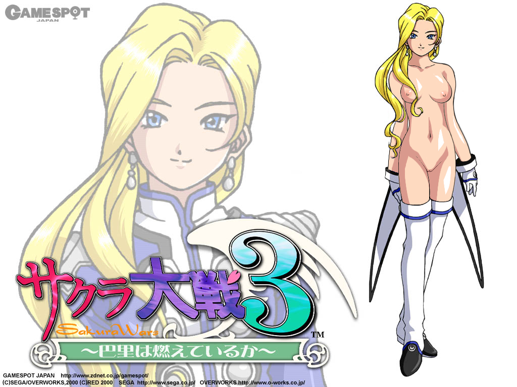 glycine_bleumer sakura_wars small_breasts stockings tagme