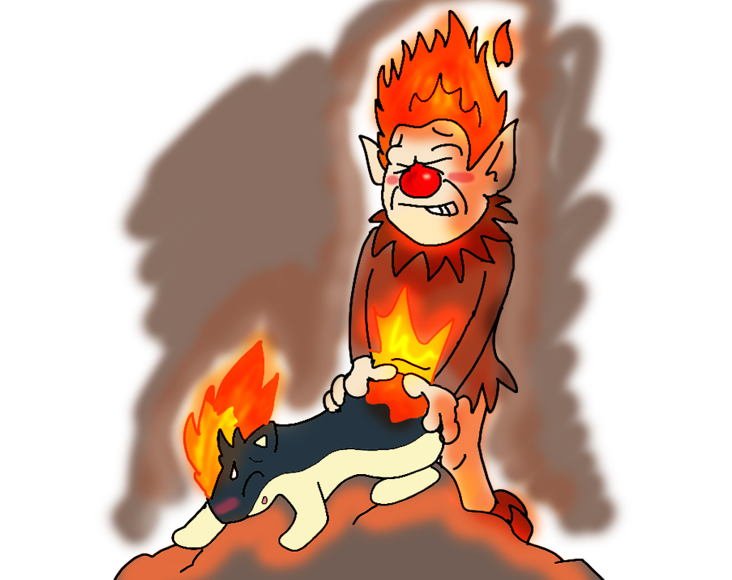 crossover heat_miser nintendo pokemon pokemon_(species) quilava rankin-bass