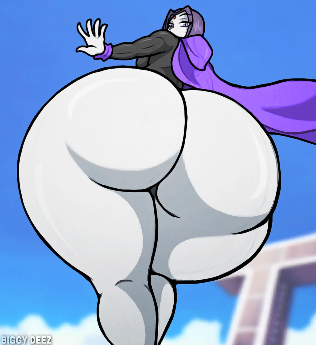 1girls 2024 5_fingers artist_name ass ass_bigger_than_body ass_bigger_than_breasts ass_bigger_than_head ass_bigger_than_torso ass_focus back big_ass big_butt biggy_deez bindi black_leotard blue_sky booty bottom_heavy breasts bubble_butt butt cambion cloak clothed clothed_female clothing clouds curvaceous curvaceous_teen curvy curvy_female curvy_figure dat_ass dc dc_comics demon demon_girl dumptruck_ass eyebrows eyebrows_visible_through_hair fat_ass fat_ass_teen female female_only forehead_jewel fully_clothed gigantic_ass gigantic_butt goth goth_girl grey_body grey_skin hood huge_ass huge_butt huge_thighs jewel jewel_on_forehead large_ass large_butt large_thighs looking_at_viewer looking_back looking_back_at_viewer looking_down massive_ass massive_butt purple_eyes purple_hair rachel_roth raven_(dc) rear_view short_hair sky solo solo_female standing superheroine teen teen_titans teenage_girl teenager teenager_on_teenager text thick_ass thick_thighs thighs thunder_thighs violet_eyes violet_hair voluptuous voluptuous_female wide_hips