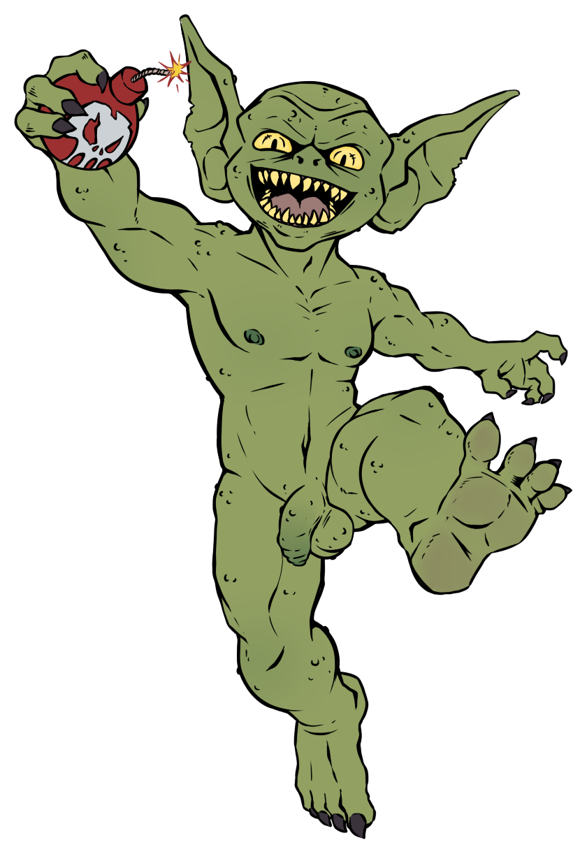 draite goblin goblin_male green_skin male male_only monster non-human non-human_only video_game video_game_character video_games