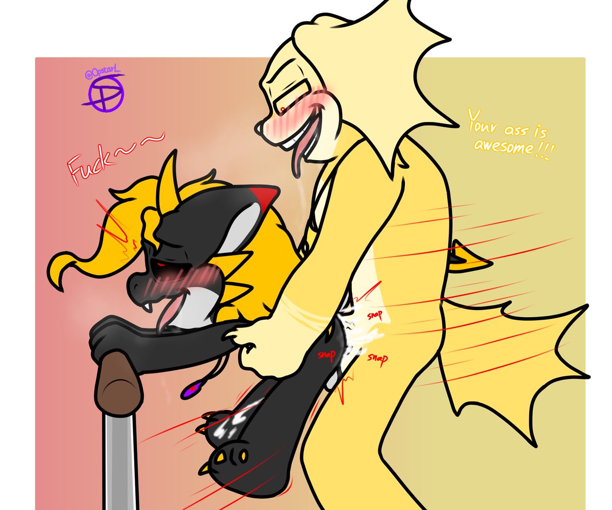 anthro anthro_on_anthro anthro_only black_sclera critters_(poppy_playtime) furry_only no_humans oc ocs opstah opstah_(characters) opstarl poppy_playtime poppy_playtime_(chapter_3) sex smiling_critters tagme white_pupils