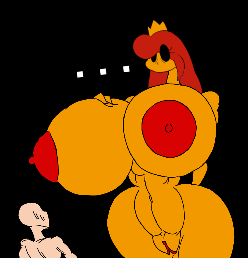 1boy 1girls anon anonymous_male belly big_breasts black_background breasts breasts_bigger_than_head creepypasta crown empty_eyes entity female hand_on_breast horror house_of_horrorbrews huge_breasts imminent_sex inminent_sex lifeless_royalty_(px) long_red_hair looking_down male male/female mario_(series) mario_85 mouthless nightmare_fuel nightmare_waifu nipples nude nude_female nude_male nudity princess princess_peach princess_toadstool pussy px_(funni_melodies) red_hair royalty simple_background size_difference smaller_male standing super_mario_bros._(nes) sweat sweatdrop tall_female taller_female taller_girl tasteofchoklit_(edit) theluxusguy_(editor) themadguy_(editor) yellow_body yellow_skin