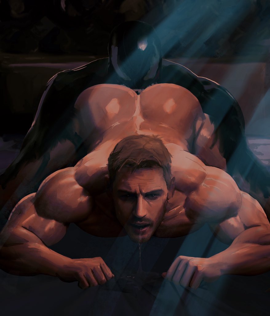 big_ass big_butt black_body black_skin bubble_ass bubble_butt dripping_saliva eddie_brock gay male male_only marvel muscular muscular_male rimjob rimming rimming_male round_ass round_butt symbiote thick_ass thick_butt venom_(marvel) wowcherrim