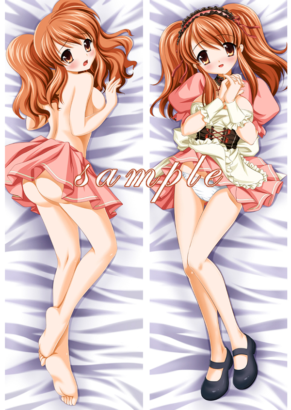 asahina_mikuru ass blush brown_eyes brown_hair dakemakura-koubou female female_only human legs long_hair miniskirt short_dress skirt solo source_request suzumiya_haruhi_no_yuuutsu tagme thighs