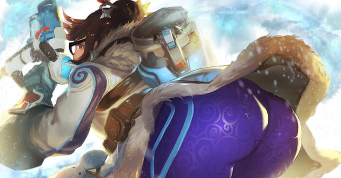 artist request, ass, curvy, female, mei (overwatch), overwatch, tagme, thick thighs, wide hips