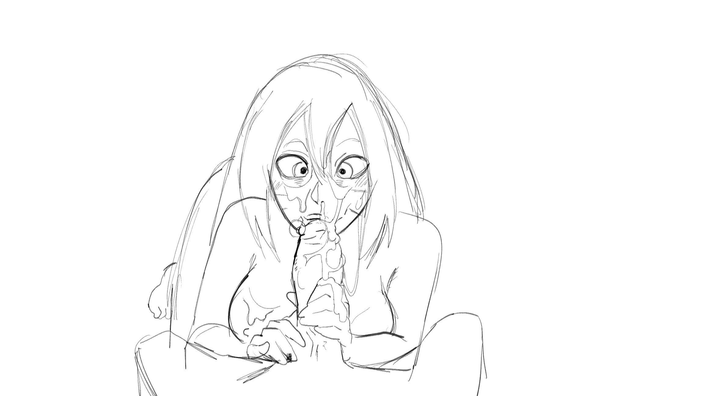1boy, 1girls, big breasts, big penis, blowjob, boruko, boruto: naruto next generations, breasts, canon genderswap, climax, cum, cum in mouth, cum inside, cumdrip, ejaculation, erection, excessive cum, faceless male, father and daughter, fellatio, female, female focus, front view, funhentaiparody, genderswap, genderswap (mtf), incest, long hair, looking at viewer, male, male pov, monochrome, naked, naruto, naruto (series), oral, penis, penis grab, pov, rule 63, sex, uzumaki boruto, uzumaki naruto