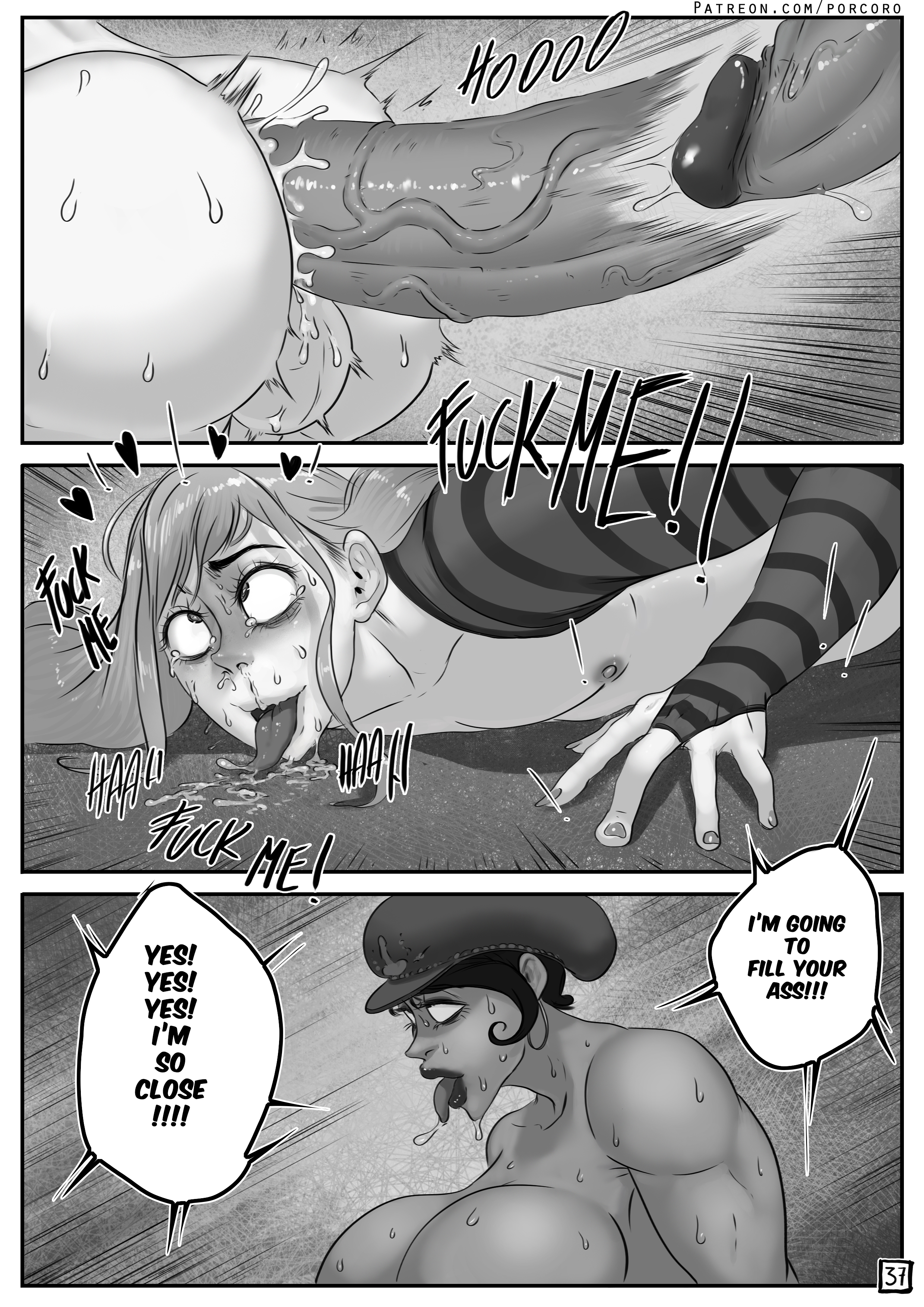 bimbo, femboy, futanari, intersex, male, porcoro, prison, prisoner, tagme