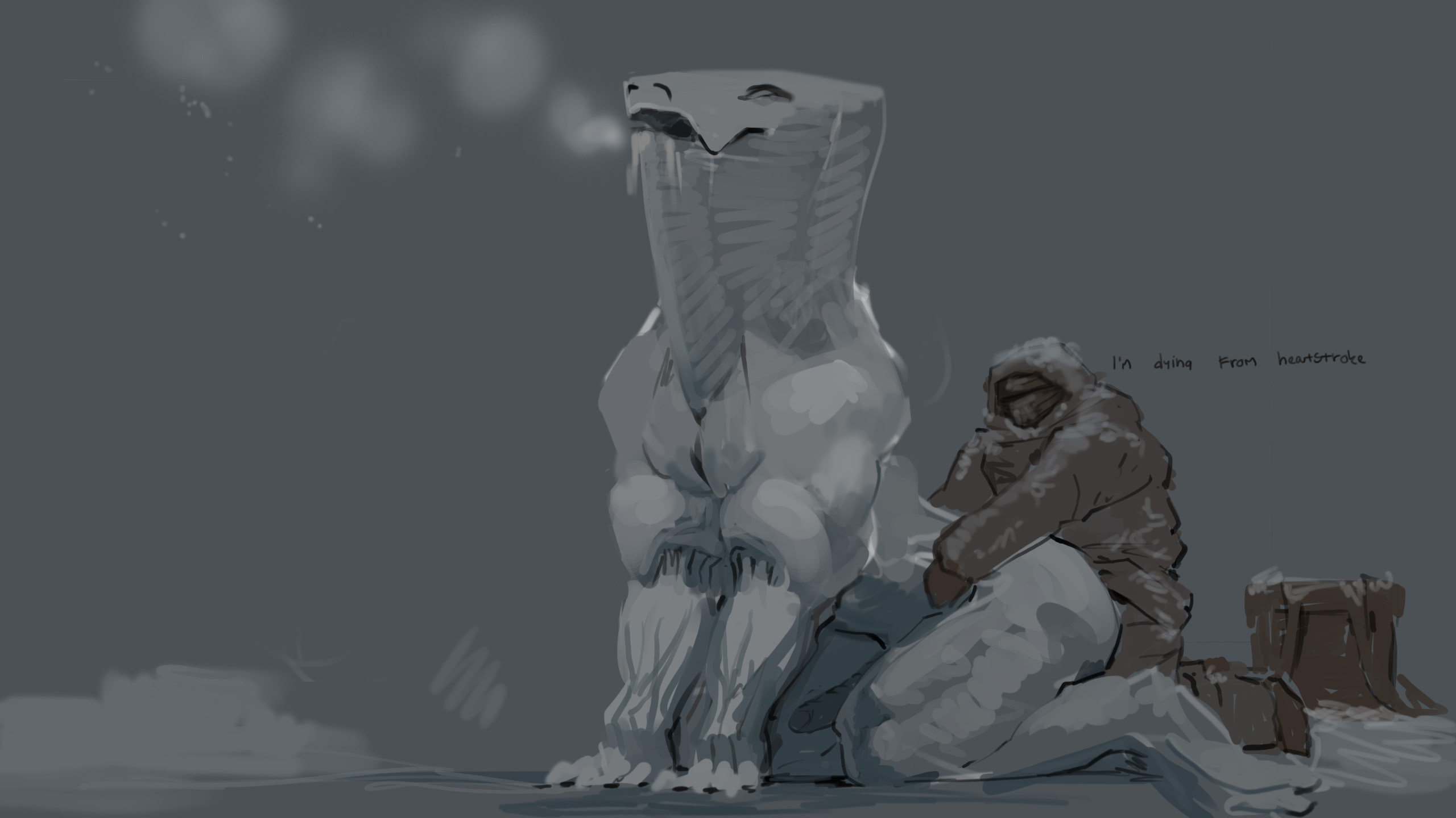 16:9, 2021, alien, all fours, anal, anal sex, anthro, anthro penetrated, closed eyes, clothed, clothed sex, clothed/nude, clothing, doggy style, duo, from behind position, genitals, hi res, human, human on anthro, human on male, human penetrating, interspecies, larger anthro, larger male, larger penetrated, looking pleasured, male, male on anthro, male penetrated, male penetrating, male penetrating male, male/male, mammal, meandraco, monster, nude, penetration, penis, sex, size difference, small dom big sub, smaller human, smaller male, widescreen, xenophilia