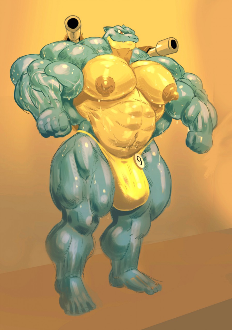 abs biceps big_muscles big_penis blastoise bodybuilder dirtyyeen huge_cock huge_muscles male male_focus male_only mezcal muscle musclegut muscles muscular muscular_arms muscular_back muscular_legs muscular_male muscular_thighs nintendo nipples pecs pokémon_(species) pokemon shoegaze. veins veiny_muscles veiny_penis