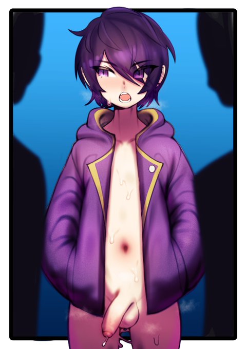 femboy, indie virtual youtuber, male, male focus, male only, minkye, prostitution, shoto, shoto (vtuber), shxtou, sweat, sweatdrop, sweater, virtual youtuber