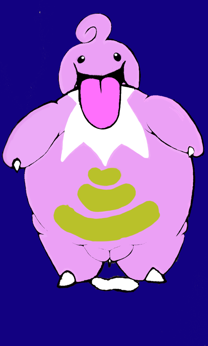 anonymous_artist female feral genitals lickilicky nintendo not_furry pokémon_(species) pokemon pokemon_focus pussy video_games