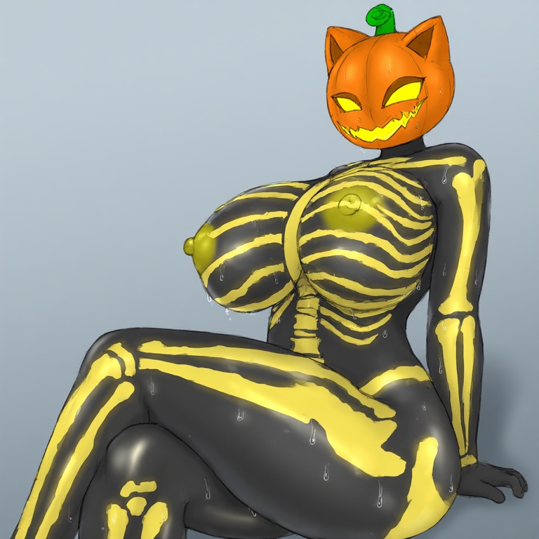 1girls, ai generated, areolae, ass, big areola, big ass, big breasts, big butt, big muscles, big nipples, big thighs, black body, black skin, bones, breasts, breasts out, cat ears, cat girl, fat ass, female, fortnite, fortnite: battle royale, fur, furry, furry female, halloween, happy, huge ass, huge breasts, huge butt, huge nipples, huge thighs, large areolae, large ass, large breasts, large butt, large thighs, monster, monster girl, muscles, nipples, orange head, plant, sexy, sexy body, sexy pose, smile, smiling, spice (fortnite), spooky month, spooning, srimbievil58, thick thighs, thighs, white background, yellow eyes, yellow nipples