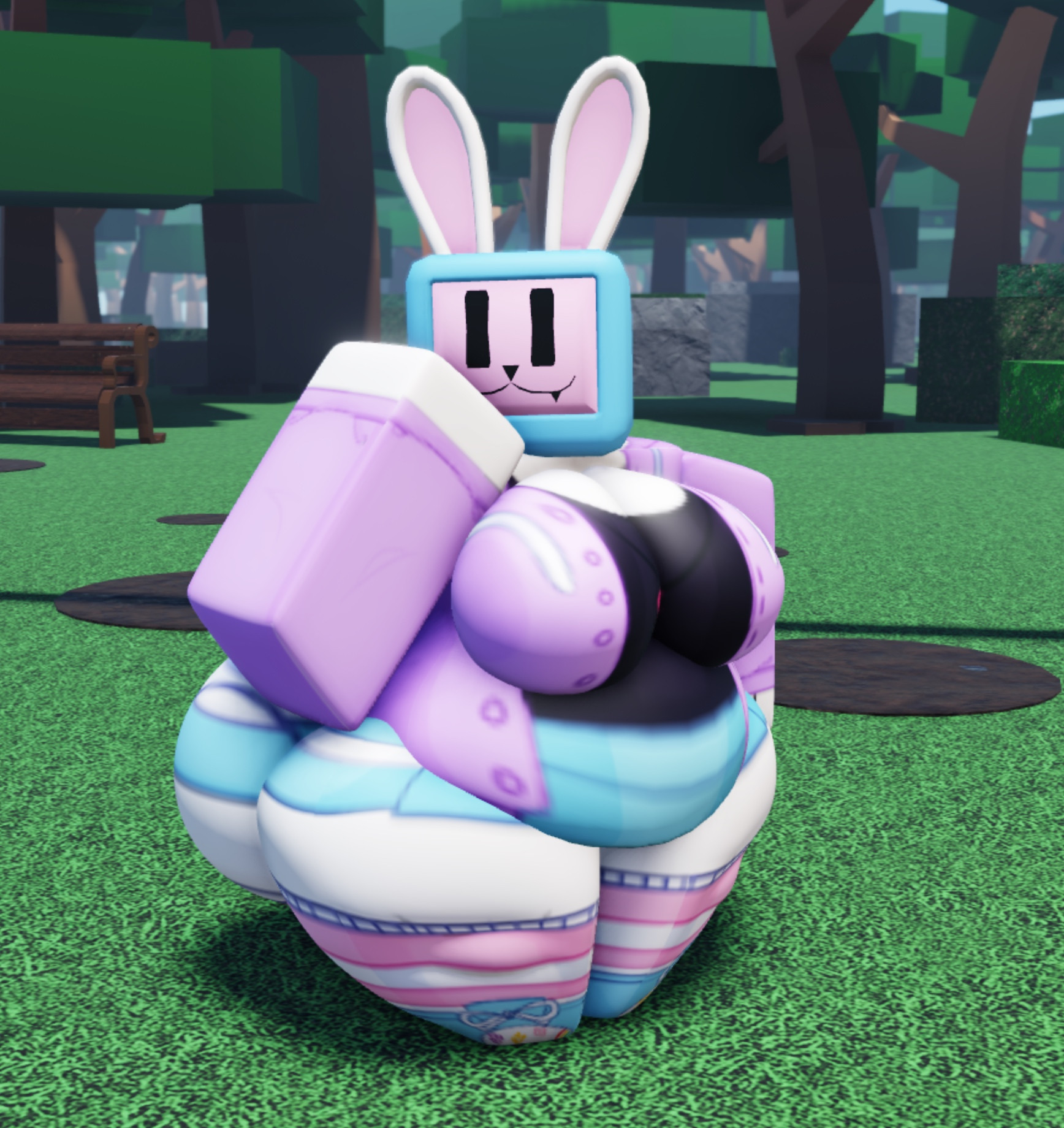 big ass, big breasts, bradythewwefan, breasts, bubble butt, cleavage, female, furry, huge ass, huge breasts, hyper ass, melanie (regretevator), overweight, regretevator, roblox, tagme, thick thighs, wide hips