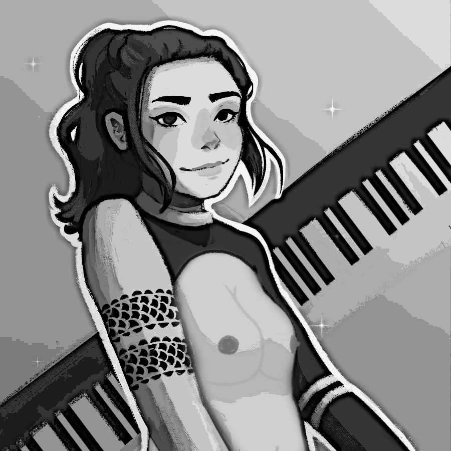 boobs, breasts, derivakat, dream smp, dreamsmp, dsmp, edit, female, mcyt, minecraft, minecraft youtubers, musical instrument, third-party edit, topless, topless female, twitch, twitch.tv, twitter, twitter username, youtube, youtuber, youtubers