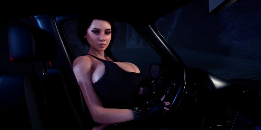 1girls 3d alternate_breast_size big_breasts black_widow_(marvel) breasts breasts_bigger_than_head busty car curvy driver female female_only fingerless_gloves human human_only large_breasts leather light-skinned_female light_skin marvel marvel_cinematic_universe natasha_romanoff scarlett_johansson solo solo_female topwear vaako virtamate voluptuous wide_hips