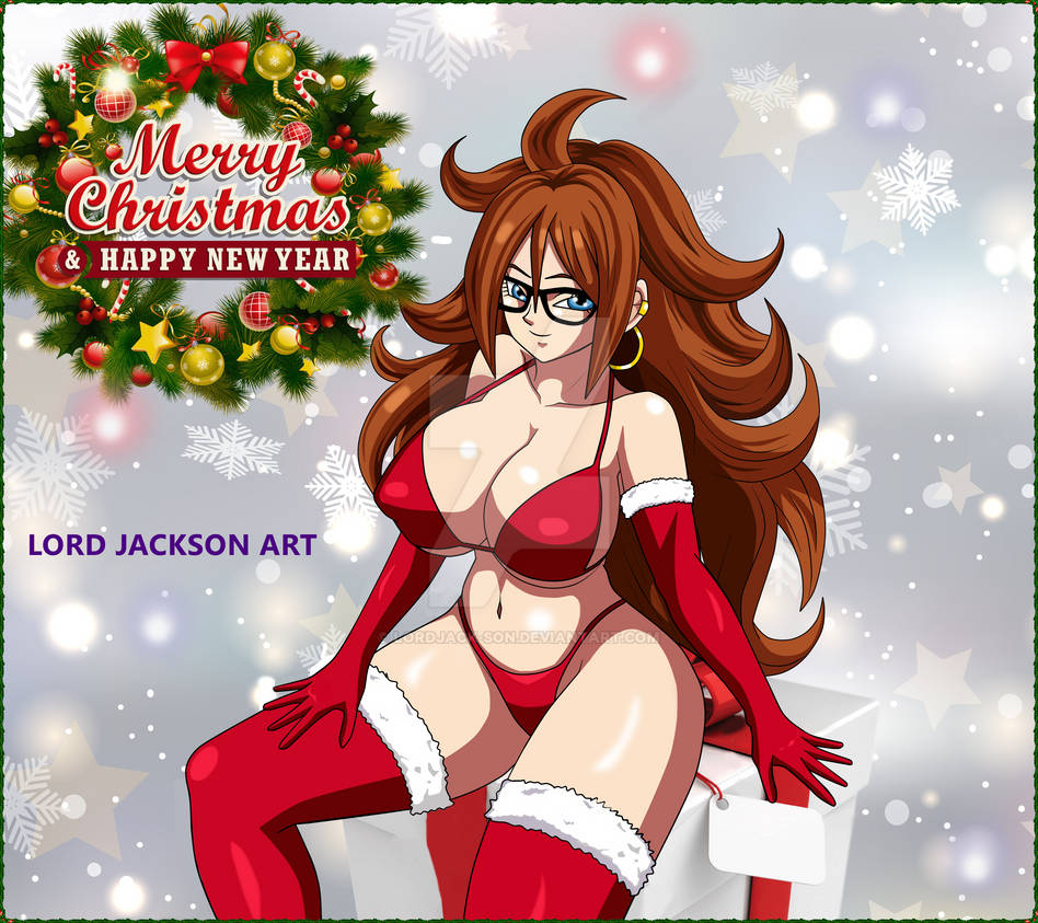 1girls 2020 alternate_version_at_source alternate_version_available android android_21 android_21_(good) android_21_(human) artist_name artist_signature bare_midriff bare_shoulders belly belly_button big_ass big_breasts big_thighs black_glasses blue_eyes christmas christmas_bells christmas_decorations christmas_hat christmas_headwear christmas_outfit christmas_present christmas_stocking curvaceous curvaceous_body curvaceous_female curvaceous_figure curvaceous_hips curves curvy curvy_body curvy_female curvy_figure curvy_hips curvy_thighs deviantart dragon_ball dragon_ball_super dragon_ball_super_super_hero dragon_ball_z dragon_ball_z:_kakarot earrings fanart female female_focus female_only female_solo glasses gold_earrings hair_between_eyes hoop_earrings hourglass_figure long_brown_hair long_hair long_hair_female looking_aside looking_at_viewer looking_pleasured lord_jackson_art merry_christmas navel red_bikini red_bikini_bottom red_bikini_top red_gloves round_breasts santa_bikini shiny shiny_ass shiny_body shiny_breasts shiny_butt shiny_clothes shiny_hair shiny_skin solo solo_female solo_focus thick thick_ass thick_body thick_breasts thick_hips thick_legs thick_thighs thighhighs thighs vomi_(dragon_ball) watermark