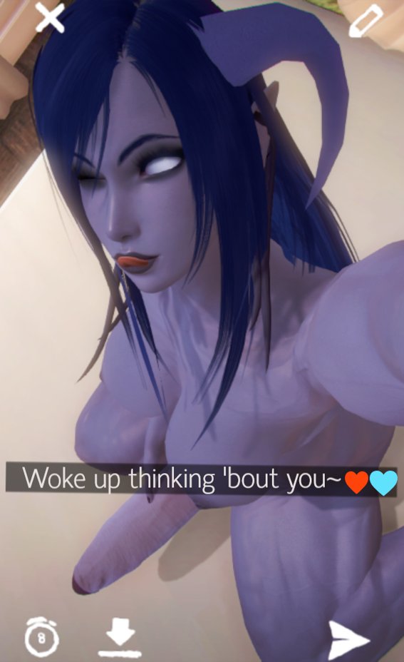 1futa, 3d, big penis, breasts, caption, draenei, erection, foreskin, futa only, futanari, hand on penis, high-angle view, horns, huge cock, humanoid, humanoid penis, intersex, legs, lewd bites, looking at viewer, monster cock, muscular, muscular futa, muscular legs, muscular thighs, nipples, partially retracted foreskin, penis, pose, posing, pov, retracted foreskin, selfie, snapchat, solo, thighs, tongue, tongue out, uncircumcised, uncut, veiny penis, warcraft, world of warcraft, wow
