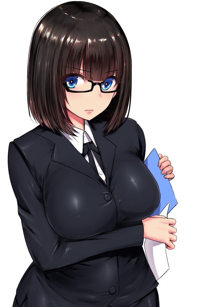 big_breasts clothed_futanari frown futanari hentai_university tomara