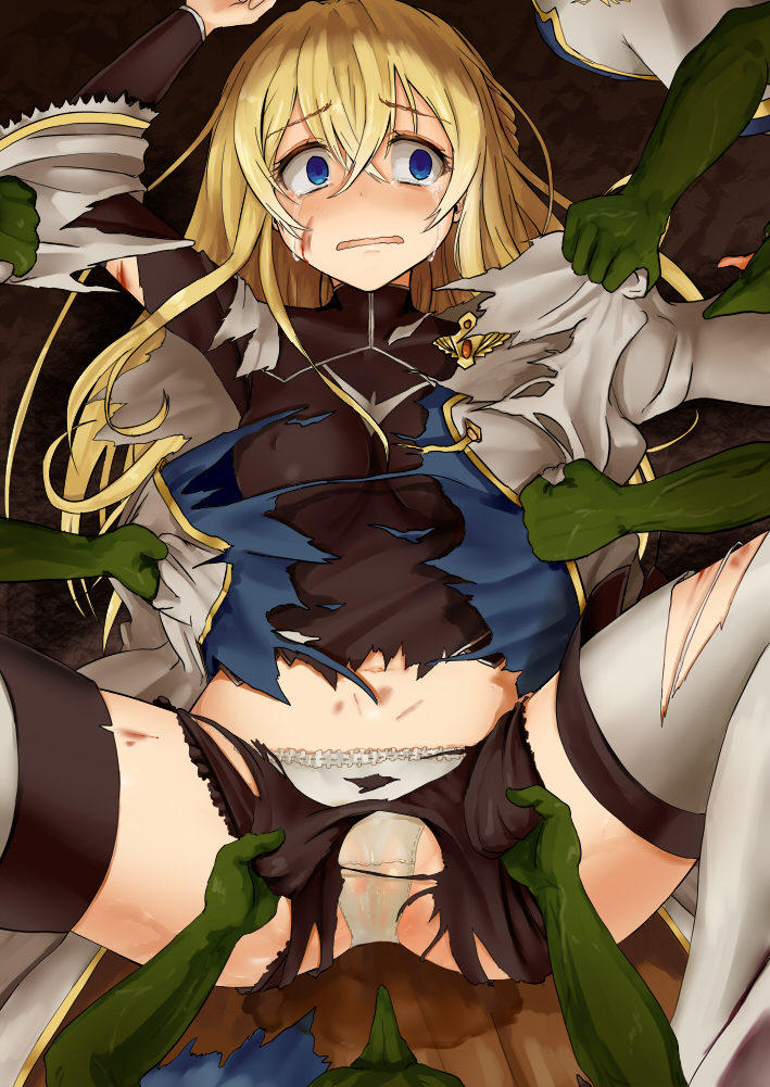 enokifu, female, gangrape, goblin, goblin slayer, interspecies, pissing, pov, priestess (goblin slayer), rape, rapist pov