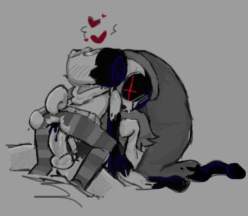 2boys, 4 arms, anal, anal sex, ass, ass grab, astro (dandy's world), blinkedfreak, cosmo (dandy's world), cum, cum in ass, dandy's world, gay, gay sex, grabbing ass, grabbing butt, heart, male, multi arm, multi limb, sweat, twisted astro (dandy's world), twisted cosmo (dandy's world), yaoi