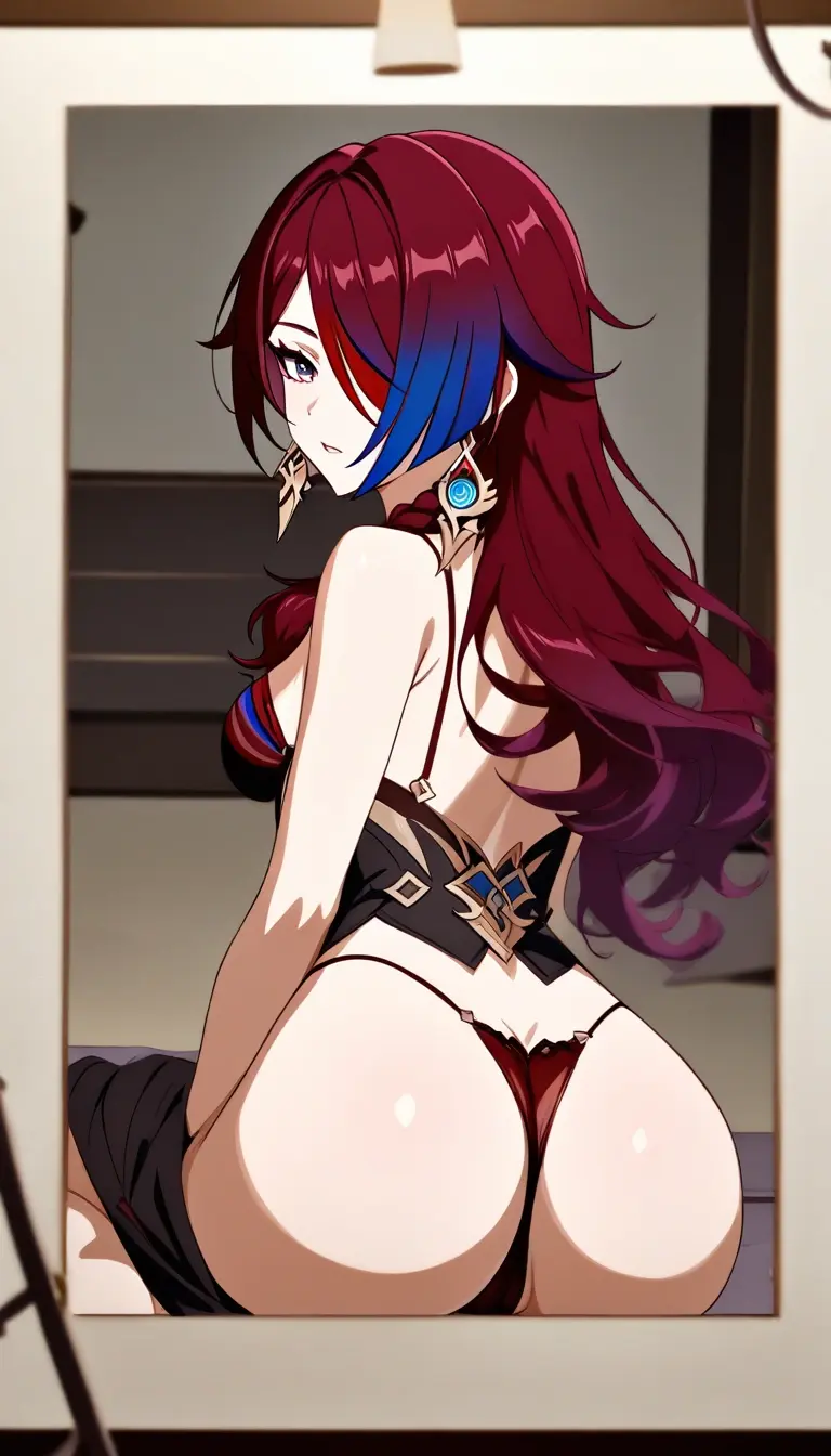 ai_generated big_ass bkai breasts chasca_(genshin_impact) genshin_impact sexy