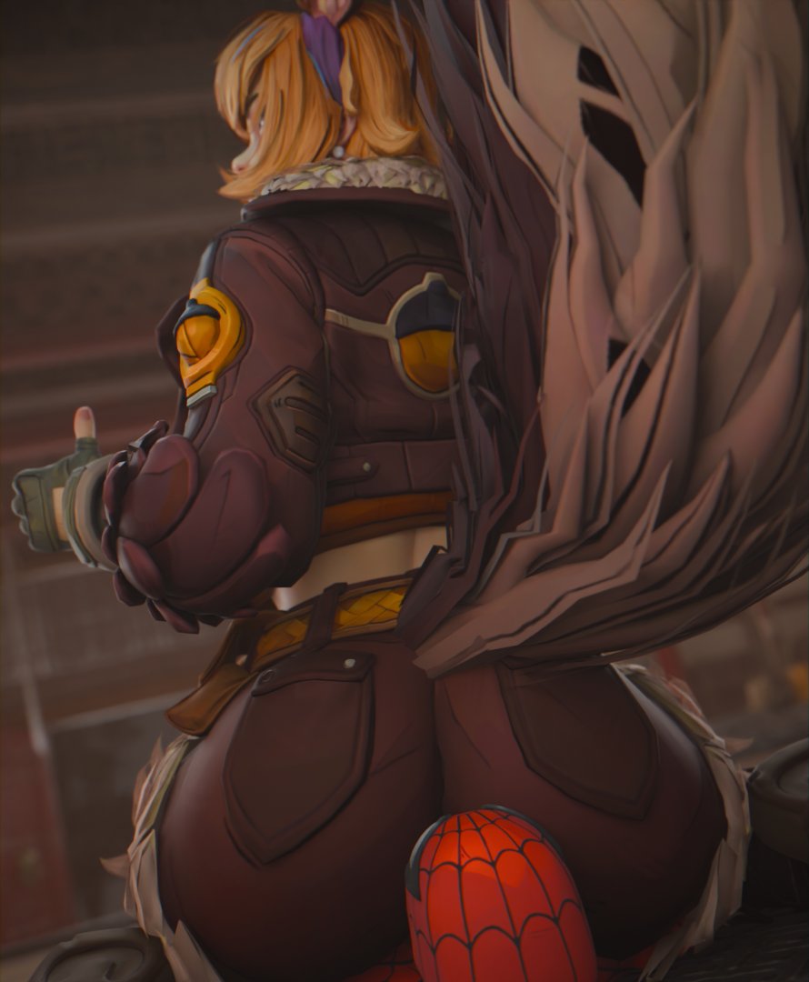 1boy, 1girls, 3d, ass, big ass, facesitting, female, femdom, male, male/female, malesub, marvel, marvel comics, marvel rivals, peter parker, spider-man, spider-man (marvel rivals), spider-man (series), squirrel girl (marvel rivals), squirrel girl (marvel), straight, vensaku
