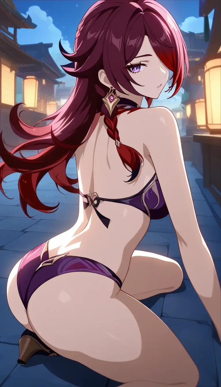 ai_generated big_ass bkai breasts chasca_(genshin_impact) genshin_impact sexy