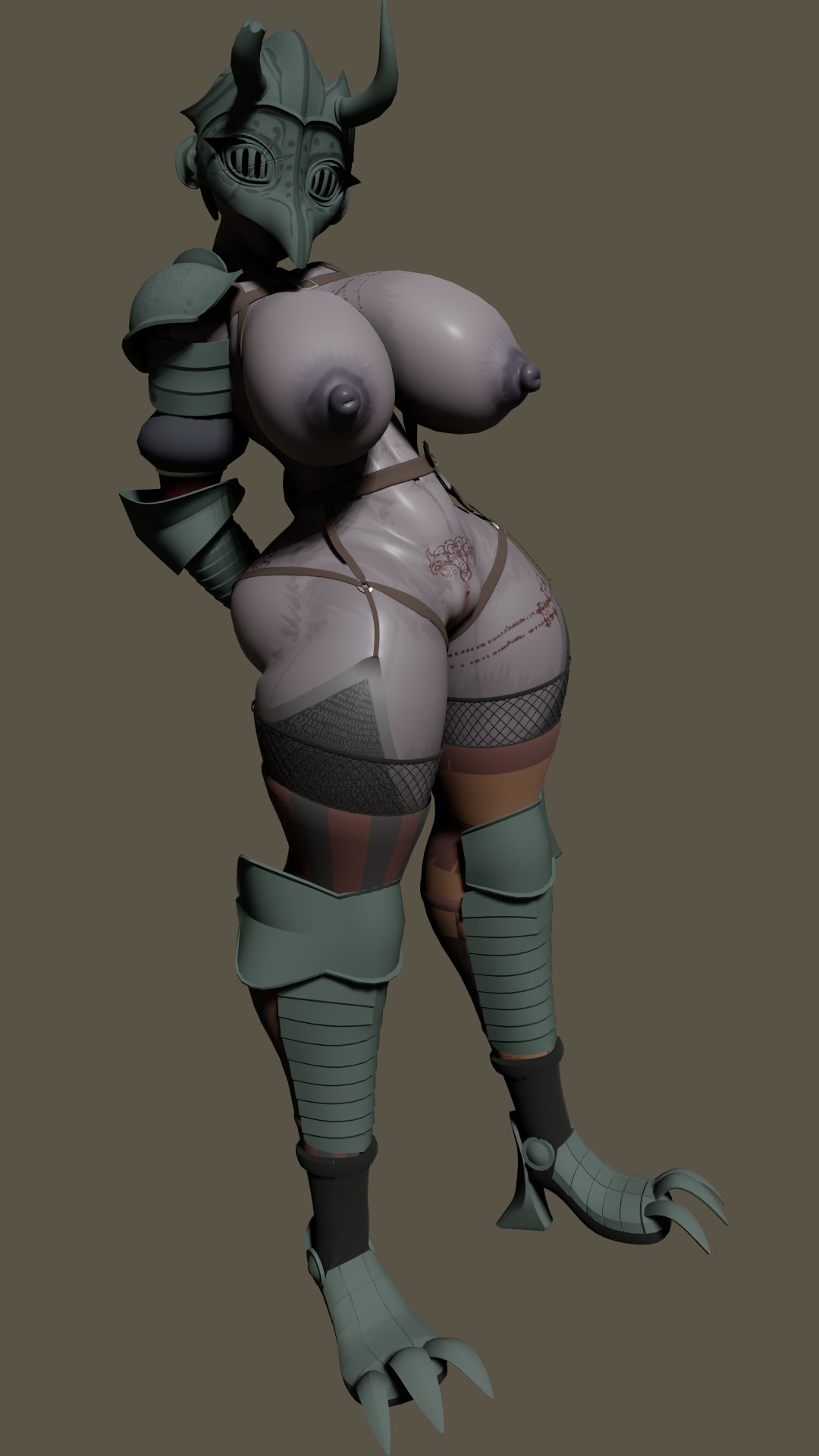 3d paladin partially_armor plague_doctor_mask solo vanilla1145