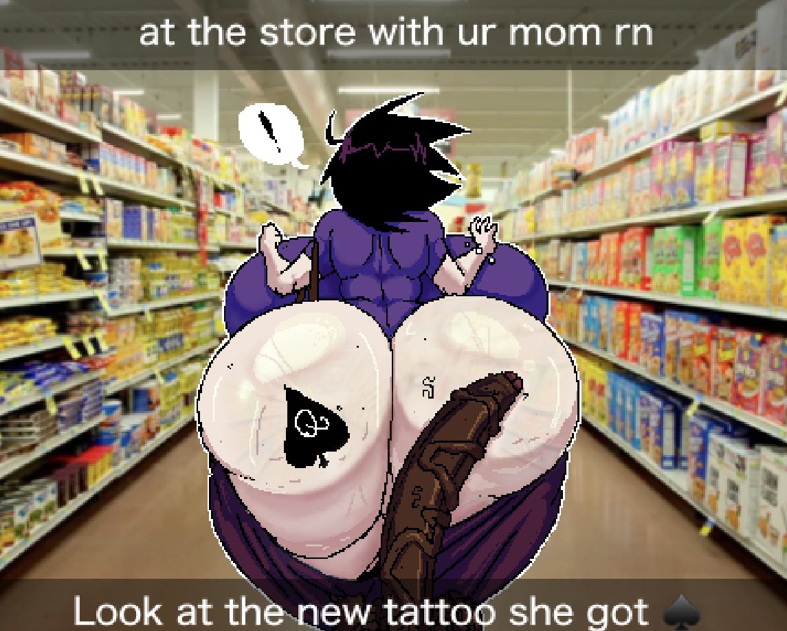 1boy1girl ass ass_tattoo big_ass big_breasts big_penis bull bull_pov curvy curvy_milf dark-skinned_male duo fat_ass grocery_store huge_breasts huge_cock huge_penis imminent_sex milf mother motherly_cuckold netorare ntr pants_down penis phone_camera phone_screen pulling_down_pants queen_of_spades spade_tattoo store tattoo teasing teasing_cuck_with_phone varix voluptuous voluptuous_milf wide_hips your_mom