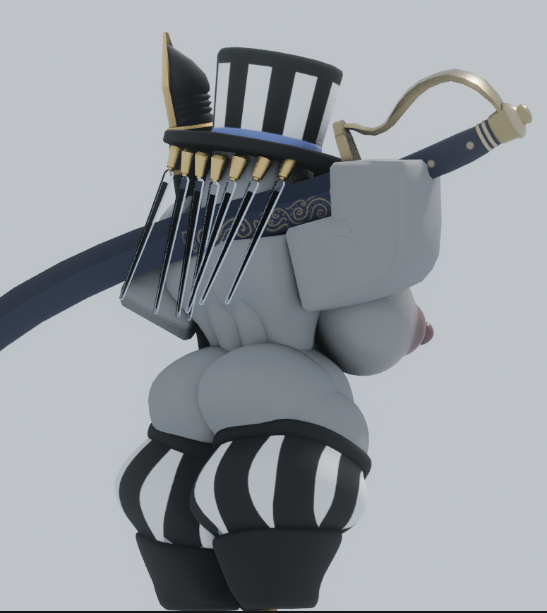 1girls 3d areolae ass breasts eelia_(vanilla1145) female nipples original_character roblox robloxian tagme thighs vanilla1145