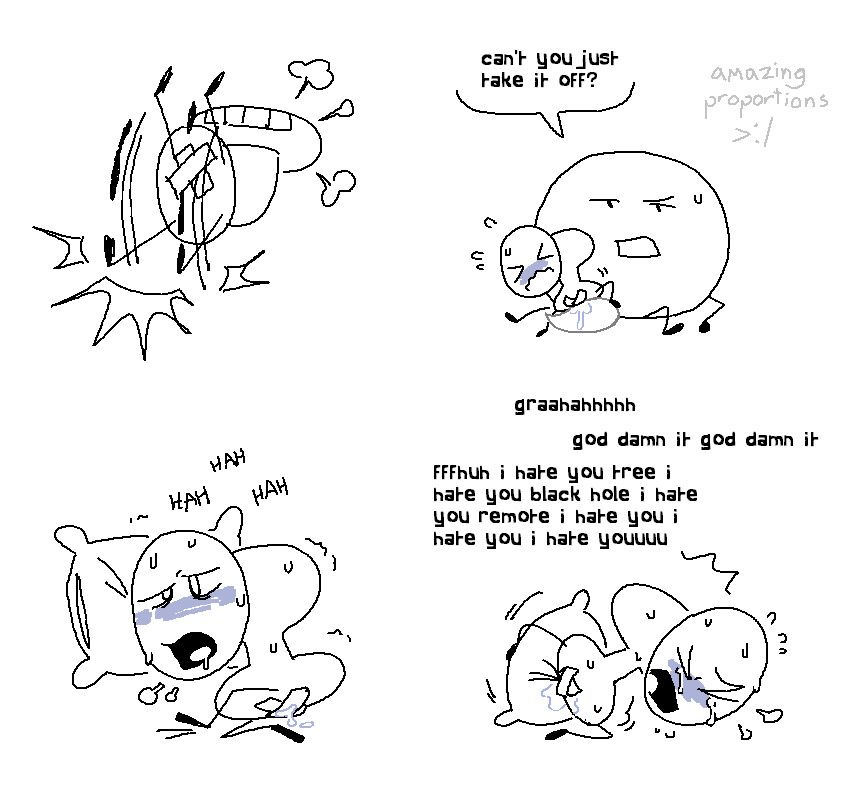 >:/, 1boy, 1girls, 2025, angry, animate inanimate, battle for bfdi, battle for dream island, bfb, bfdi, black and white, black text, breath cloud, breathing, breathing heavily, chastity, desperate, dialogue, english text, fanny (bfdi), female, female focus, grinding, grinding on penis, grinding on pillow, hate masturbation, hitting floor, in heat, jacknjellify, male, male/female, moonl1temans1on, motion lines, object show, object show community, object shows, osc, penis, pussy, pussy juice, pussy juice drip, pussyjob, rubbing, snowball (bfdi), steam clouds, stick legs, tagme, taped pussy, tears, tears of desperation, tentacle, tentacle dick, tentacle penis, text, the power of two, tpot, trembling, uncolored, wanting sex