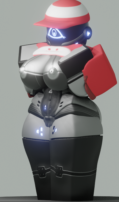 1girls 3d areolae breasts nipples oc pussy roblox robloxian robot robot_girl shirt_lift tagme unnamed_character vanilla1145