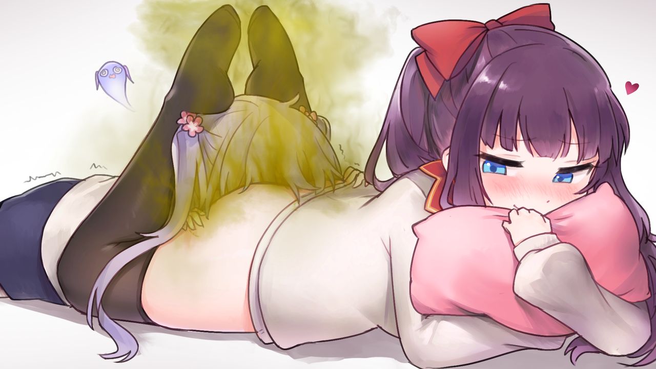 13o fart fart_cloud fart_fetish female new_game! suzukaze_aoba tagme takimoto_hifumi