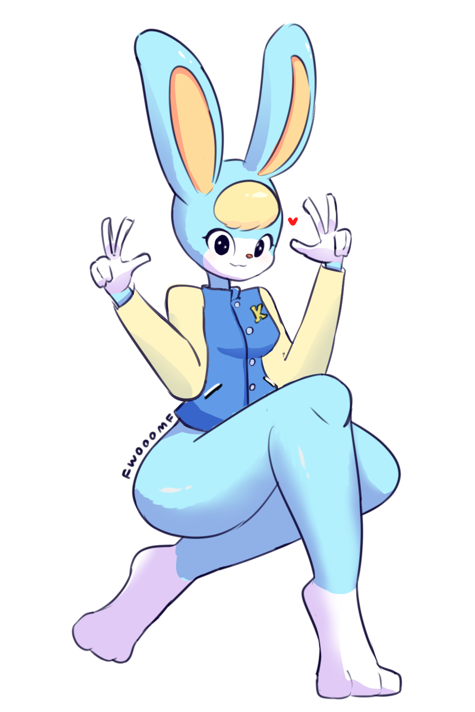 1girls 2021 animal_crossing animal_ears anthro blue_fur bunny_ears cute_face female female_only fur furry furry_only large_ass nintendo rabbit rabbit_ears rule_63 sasha_(animal_crossing) the_character_is_better_this_way thick_thighs