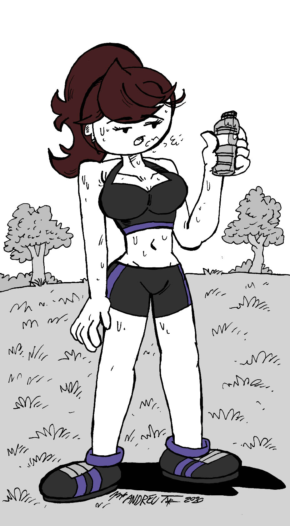 andreu-t breasts jaiden jaiden_animations sports sweaty youtube youtuber