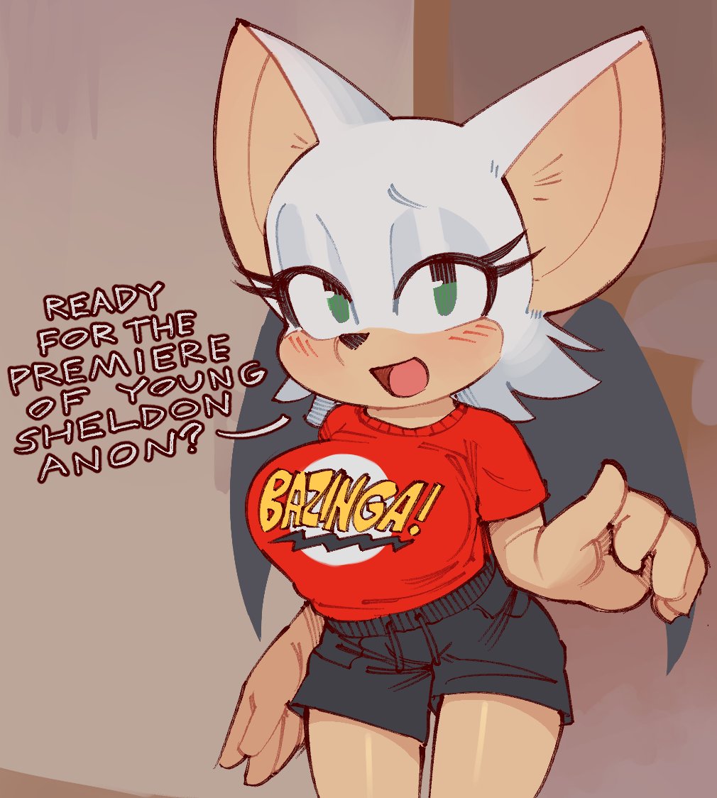 anthro bat_wings bazinga blush clothed furry indoors looking_at_viewer pov pov_eye_contact reupload rouge_the_bat sega smile sonic_(series) wamudraws wholesome