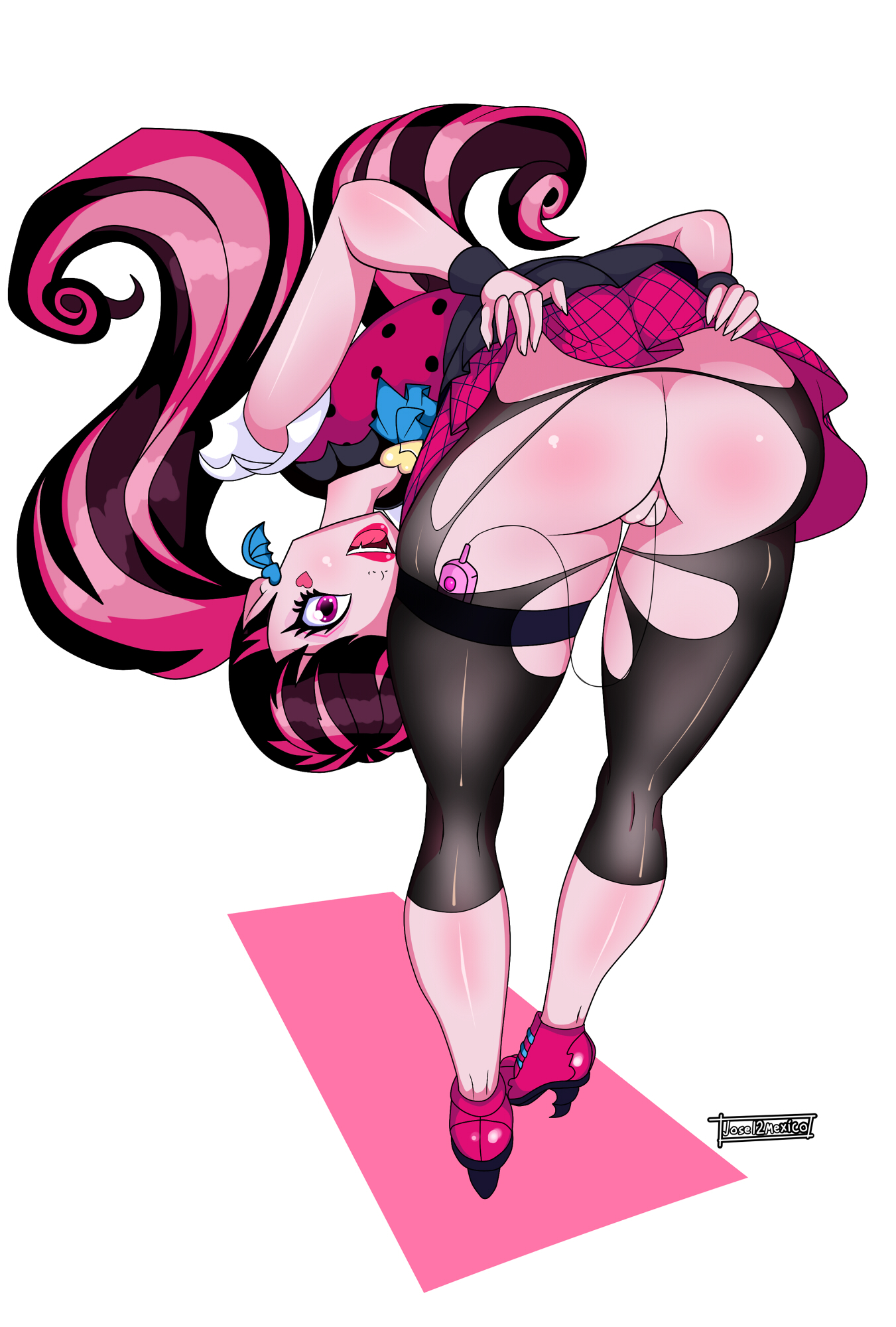 draculaura, draculaura g2, female, high heel boots, high heels, jose12mexico, monster high, monster high g2, tagme, vampire, vampire girl, vibrator