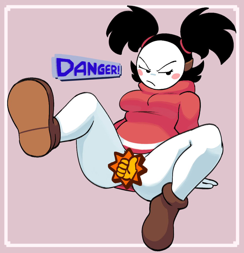1girls, 2025, 2d, annoyed, annoyed expression, bandit (mario), blush, censored, censored pussy, female, female only, genocityzone, legs apart, mario (series), paper mario, plain background, presenting pussy, pussy, sadie (genocityzone), shoes, solo, thighs, white body