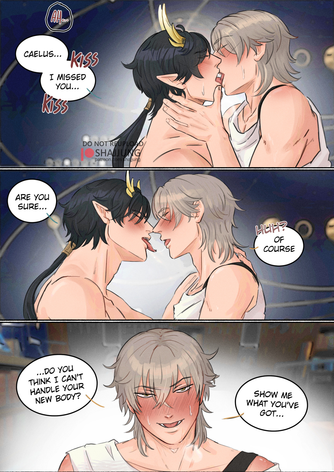 2boys, caelus (honkai: star rail), dan heng, dan heng (honkai: star rail), gay, honkai: star rail, hoyoverse, male, mihoyo, shajjung, tagme, yaoi