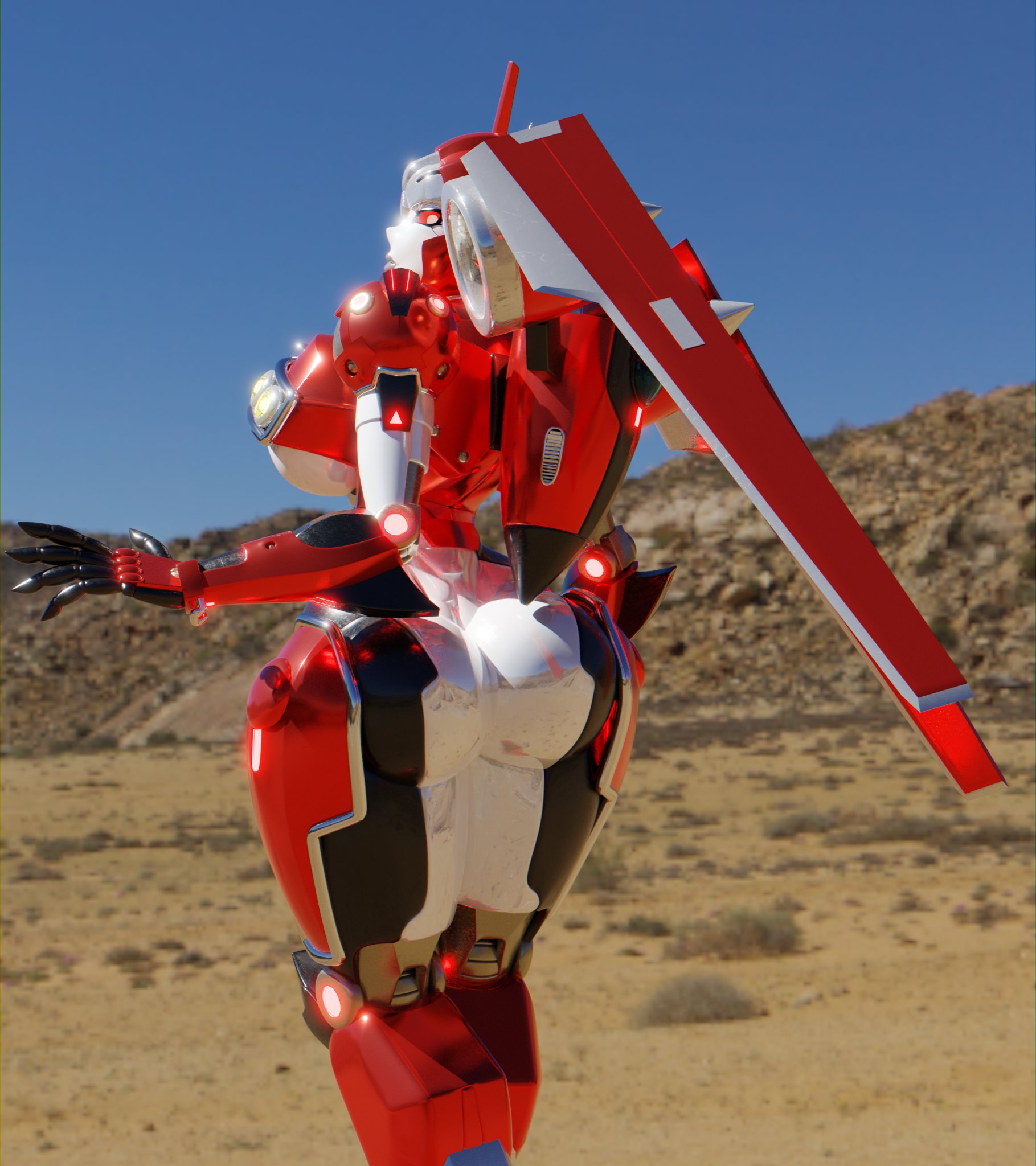 1girls, alien, alien girl, ass, ass cheeks, back view, backsack, balls, ballsack, big ass, big butt, bumblebee movie, cosmic trance, decepticon, female, female focus, female only, grey body, huge ass, looking back, machine, mad-project, male, red eyes, robot, robot girl, shatter (transformers), shiny skin, solo, solo female, thick ass, thick legs, thick thighs, transformers