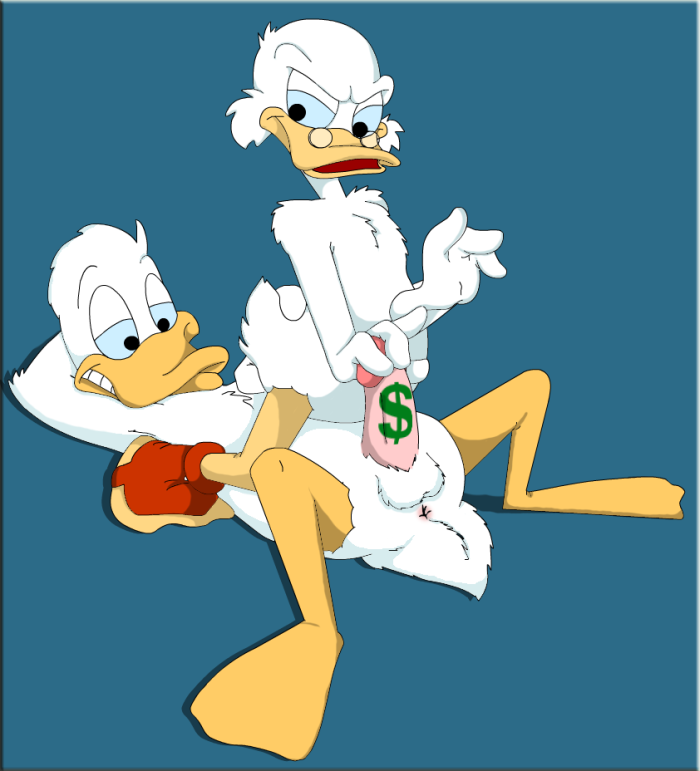 2boys anthro avian bird disney duck ducktales fenton_crackshell gay male male_only moonbeamcat penis scrooge_mcduck tagme yaoi