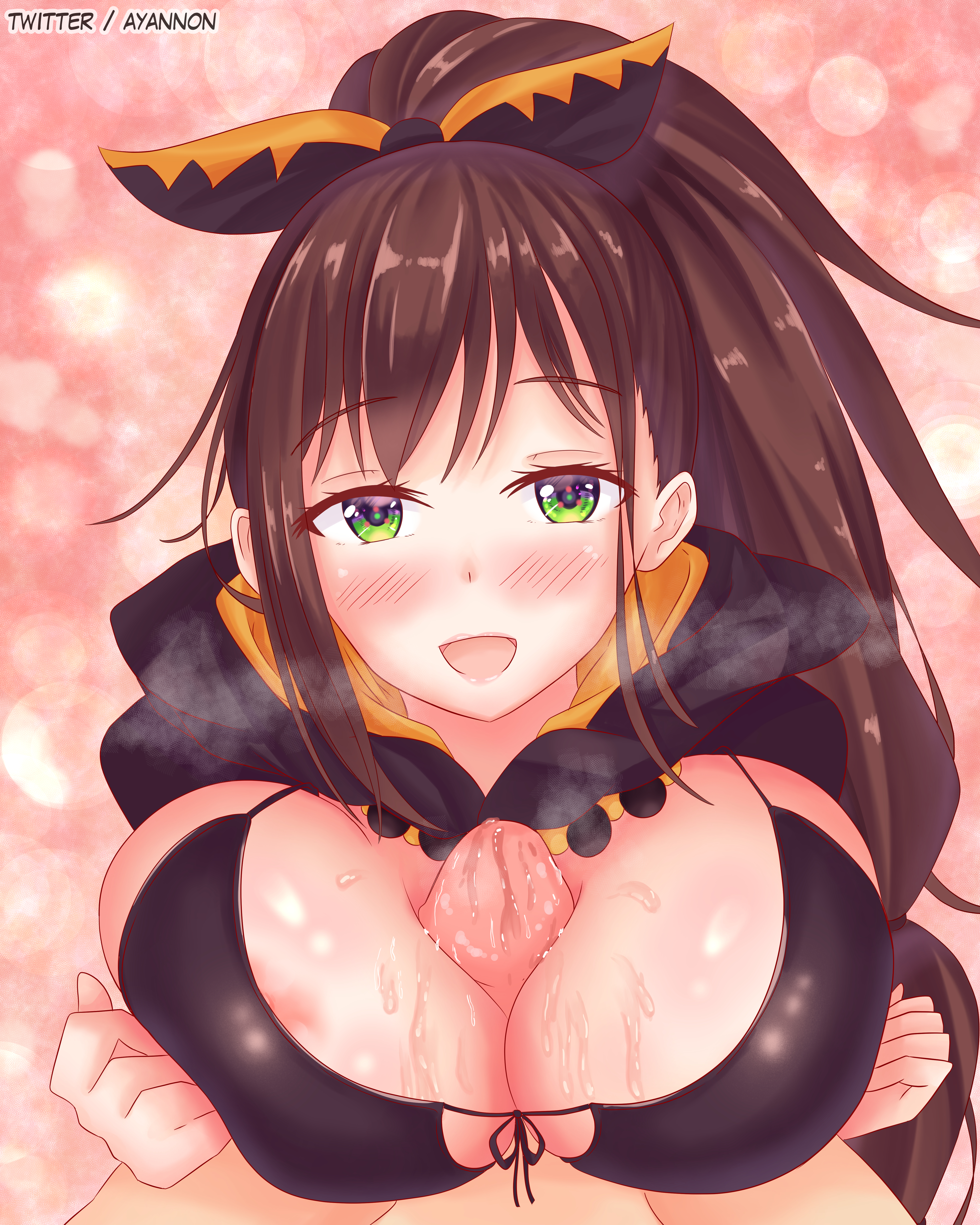 ayannon yumme, breasts, female, huge breasts, paizuri, re:zero kara hajimeru isekai seikatsu, shaula (re:zero)