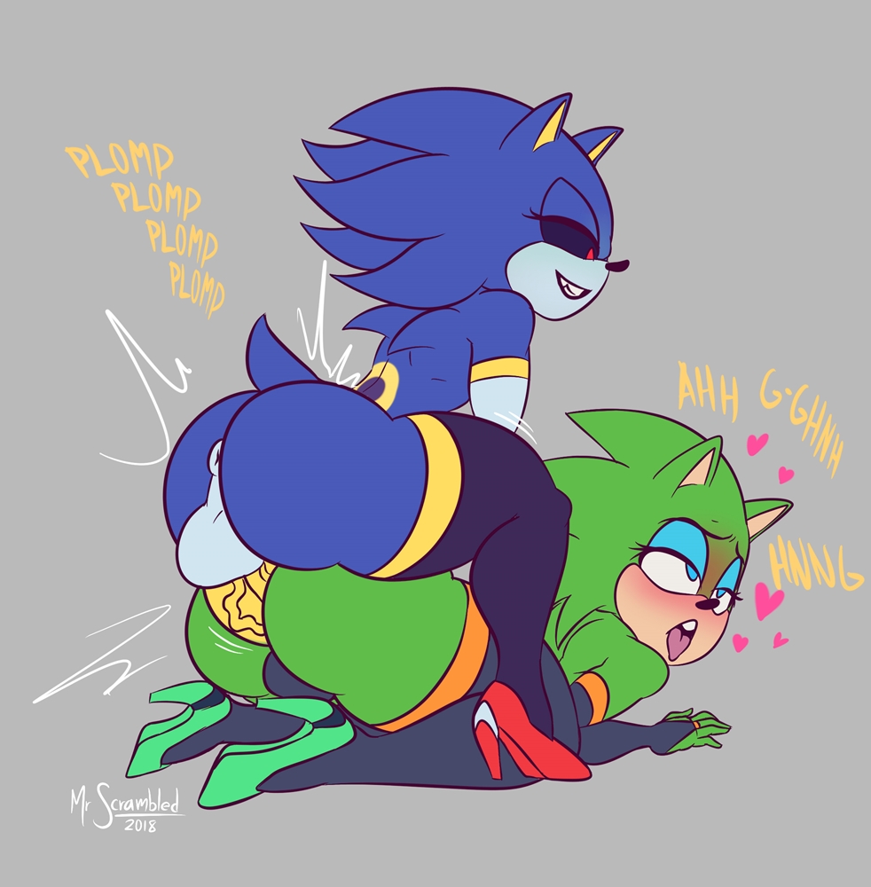 2018 ahe_gao all_fours alternate_species anal anal_sex android anthro anus archie_comics armwear ass balls big_butt blush clothing digital_media_(artwork) duo elbow_gloves erection eulipotyphlan eyeshadow femboy from_behind_position furrification genitals girly gloves green_eyes grin handwear heart hedgehog high_heels legwear looking_pleasured machine makeup male male/male male_only male_penetrated male_penetrating male_penetrating_male mammal metal_sonic mounting mrscrambled open_mouth panties penetration penis robot scourge_the_hedgehog sega sex simple_background smile sonic_(series) sonic_the_hedgehog_(archie) sonic_the_hedgehog_(comics) sonic_the_hedgehog_(series) thigh_highs underwear video_games