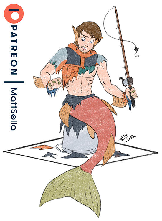 1boy abs after_transformation embarrassed male male_focus male_only mattsella mermaid mermaid_tail mermaid_transformation merman merman_transformation muscular muscular_male post_transformation ripped_clothing solo solo_focus teen_boy teenage_boy teenager toned toned_male toonexterminator transformation