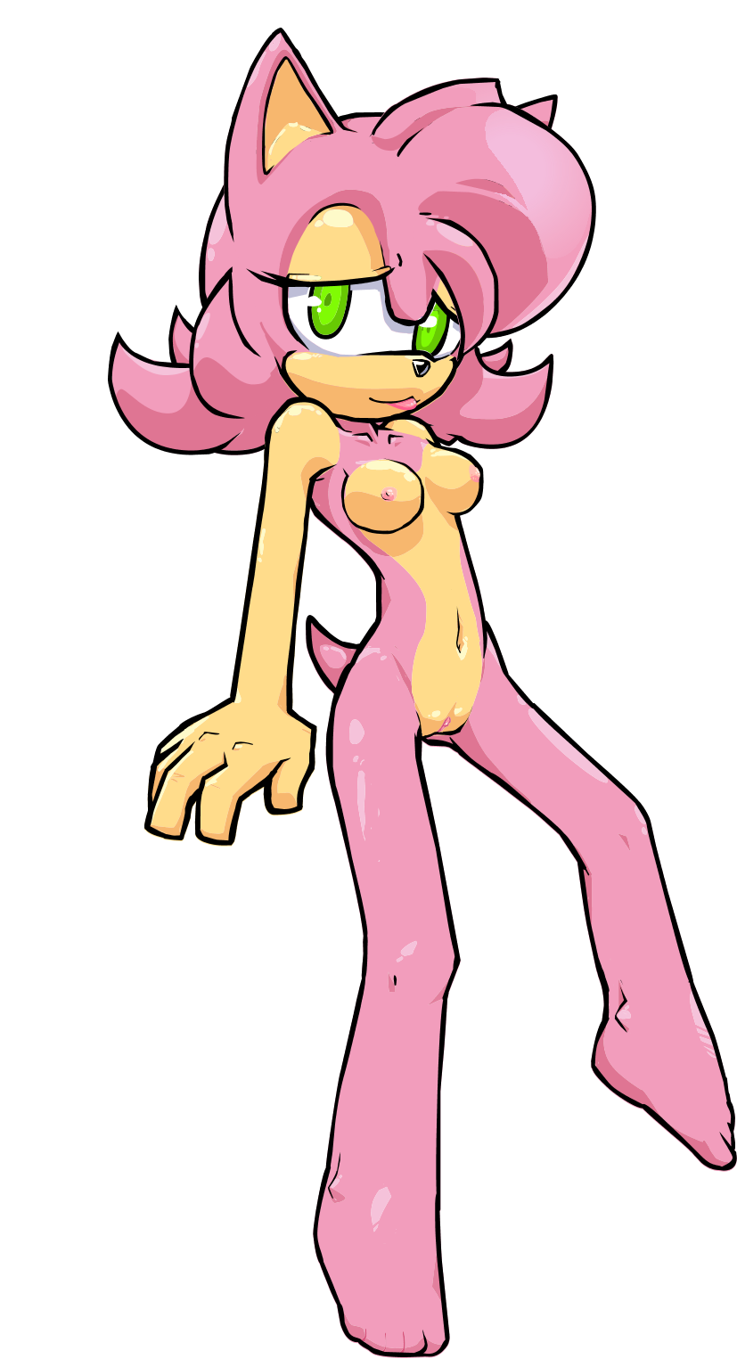 amy_rose color colored nanojam sonic_(series) tagme transparent_background