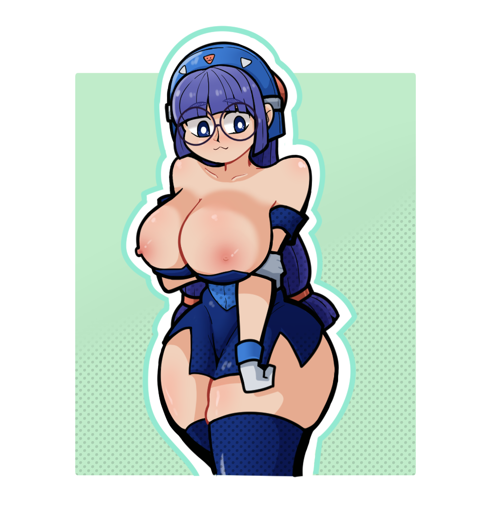 glasses gluko large_breasts mon_colle_knights tagme