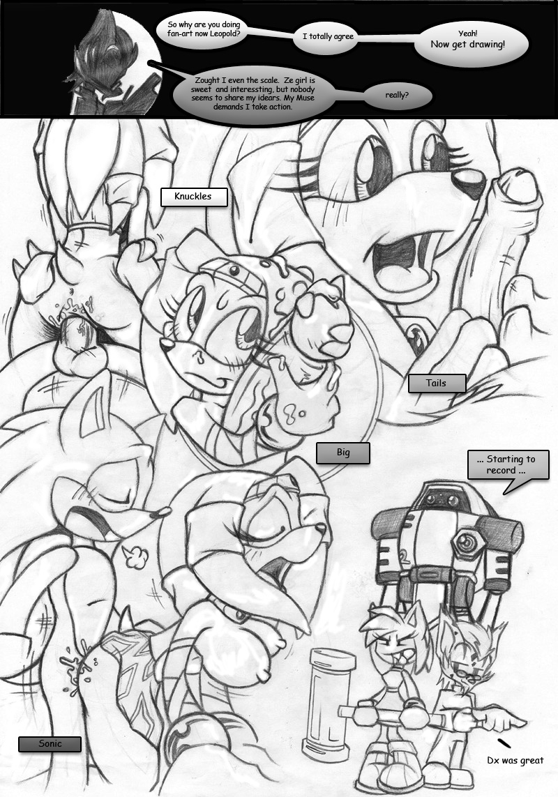 2d amy_rose anthro canine comic digital_media_(artwork) e-102_gamma echidna english_text female fox fur furry hammer hedgehog interspecies knuckles_the_echidna leopold_visette machine male mammal mobian mobian_(species) mobian_echidna monochrome monotreme multiple_females multiple_males piko-piko_hammer piko_piko_hammer robot sega sex sonic_(series) sonic_adventure sonic_the_hedgehog sonic_the_hedgehog_(series) straight tails team_sonic text tikal_the_echidna weapon