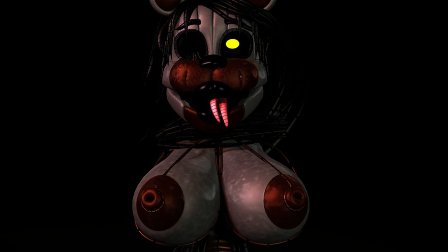 3d breasts female five_nights_at_freddy's five_nights_at_freddy's_6 freddy_(fnaf) lips molten_freddy solo wire wires