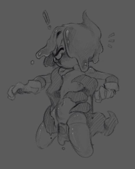 artist request, blot (dandy's world), dandy's world, tagme